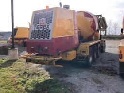 TEREX FD4000 CONCRETE MIXER TRUCK VN:736310 6x6, powered by diesel engine, equipped with Terex/Advan