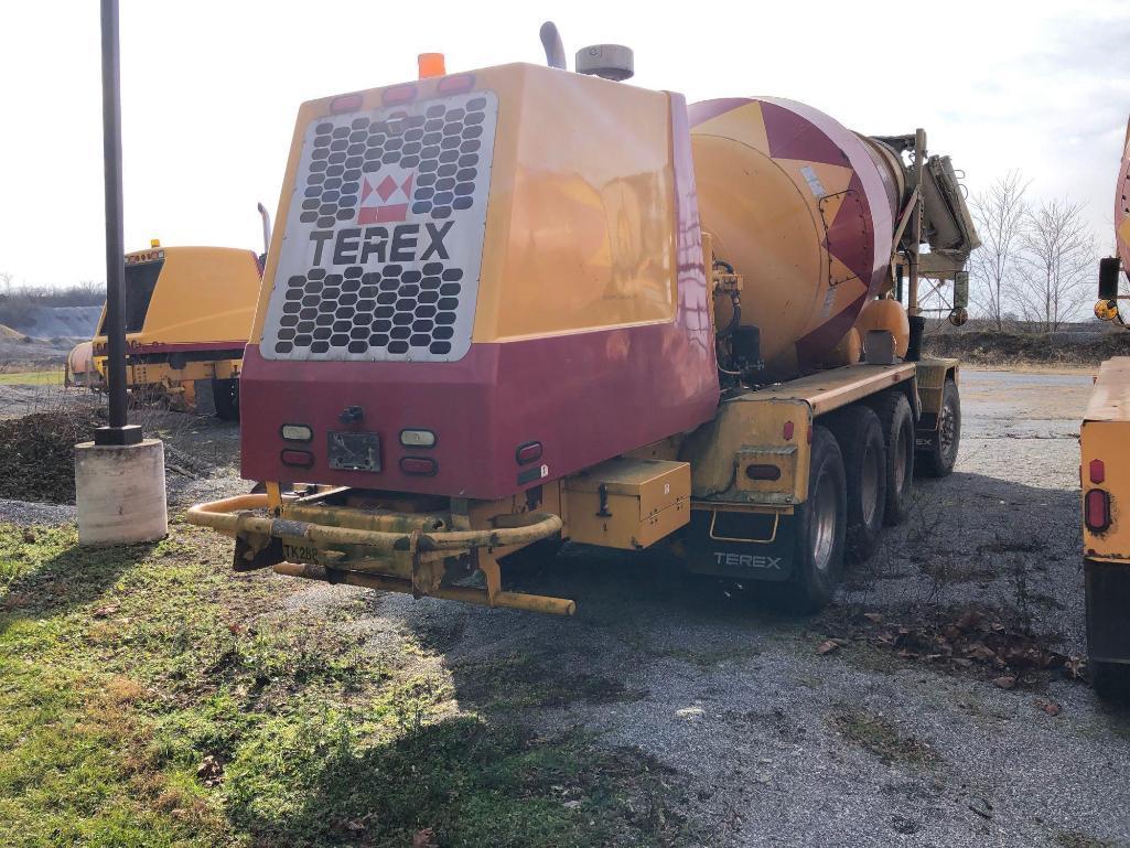 TEREX FD4000 CONCRETE MIXER TRUCK VN:736310 6x6, powered by diesel engine, equipped with Terex/Advan