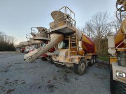 2003 ADVANCE CONCRETE MIXER TRUCK VN:009329 6x6, powered by Cummins diesel engine, equipped with Ter