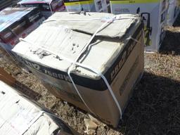 NEW GENTRON 7500 WATT GENERATOR NEW SUPPORT EQUIPMENT powered by gas engine, 13hp, equipped with 750