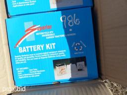 NEW LAWNMOWER BATTERY S50-N18L-A3 NEW SUPPORT EQUIPMENT