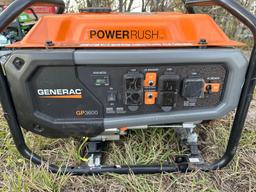 GENERAC 3600 WATT GENERATOR NEW SUPPORT EQUIPMENT