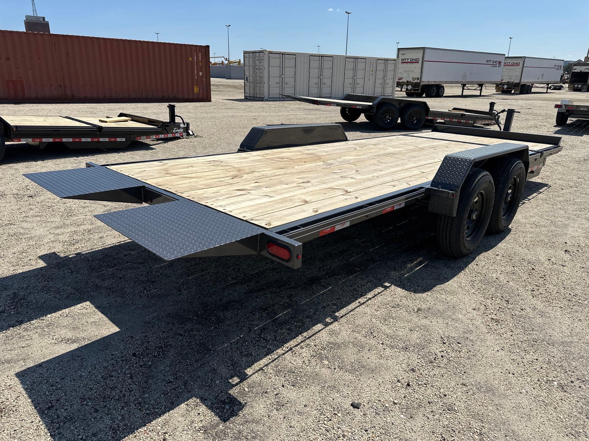 NEW 2024 DELTA 27TB 20FT. TAGALONG TRAILER VIN: 064219 equipped with 16ft. Tilt deck, 4ft. Fixed