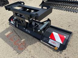 NEW GREATBEAR 86IN. HYDRAULIC SNOW PLOW SKID STEER ATTACHMENT