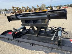 NEW GREATBEAR 86IN. HYDRAULIC SNOW PLOW SKID STEER ATTACHMENT