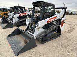 2023 BOBCAT T64 RUBBER TRACKED SKID STEER SN-19578... powered by diesel engine, equipped with