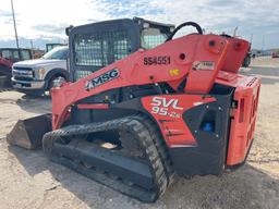 2020 KUBOTA SVL95-2SHFC RUBBER TRACKED SKID STEER SN:JKUC0953P01S34551 powered by Kubota diesel