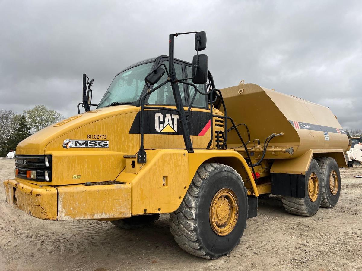 2012 CAT 725 WATER TRUCK SN:CAT00725TB1L02772 6x6, powered by Cat C11 diesel engine, equipped with