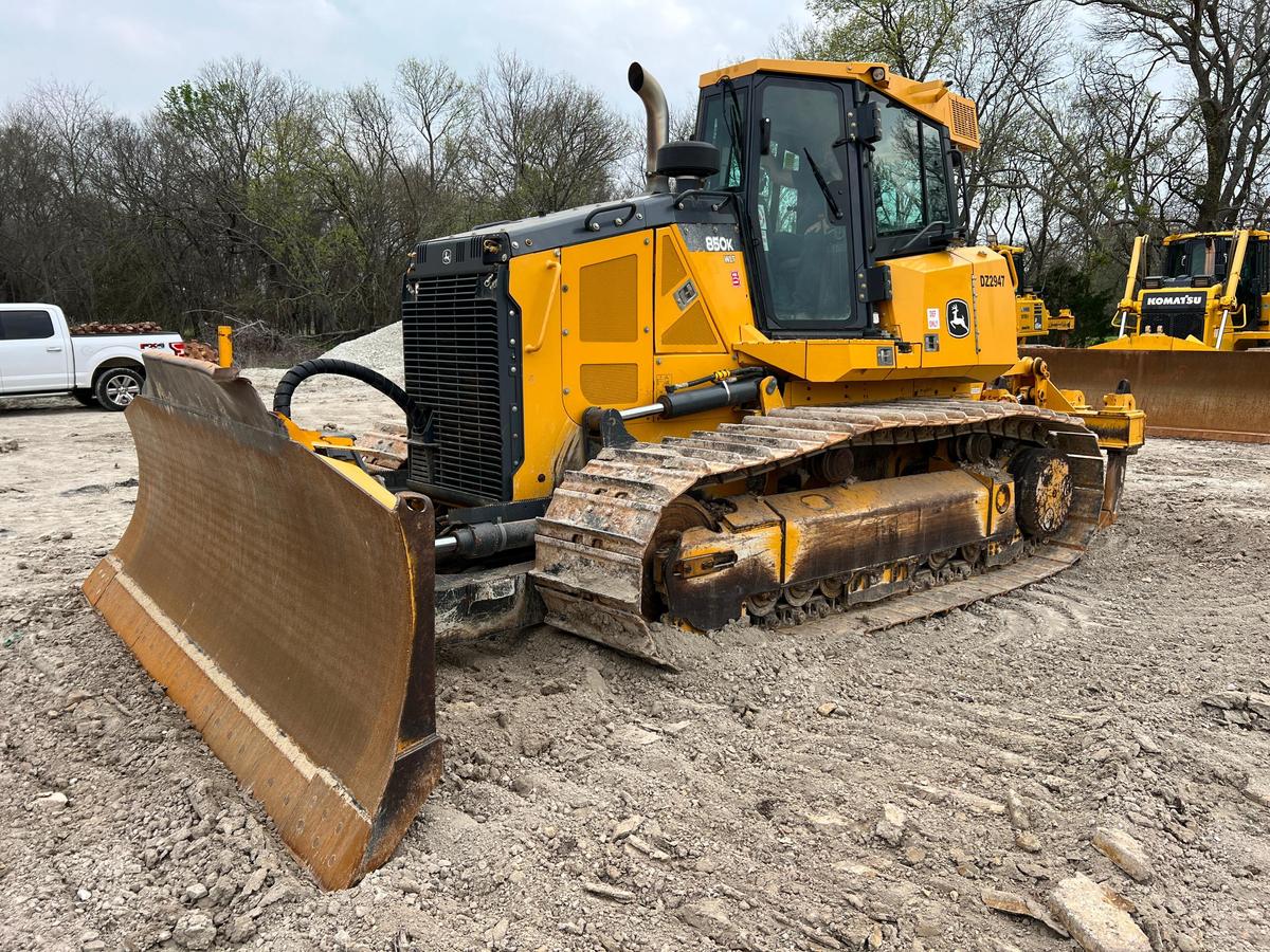 2018 JOHN DEERE 850K WLT CRAWLER TRACTOR SN:1T0850KXCJF332947 powered by John Deere diesel engine,