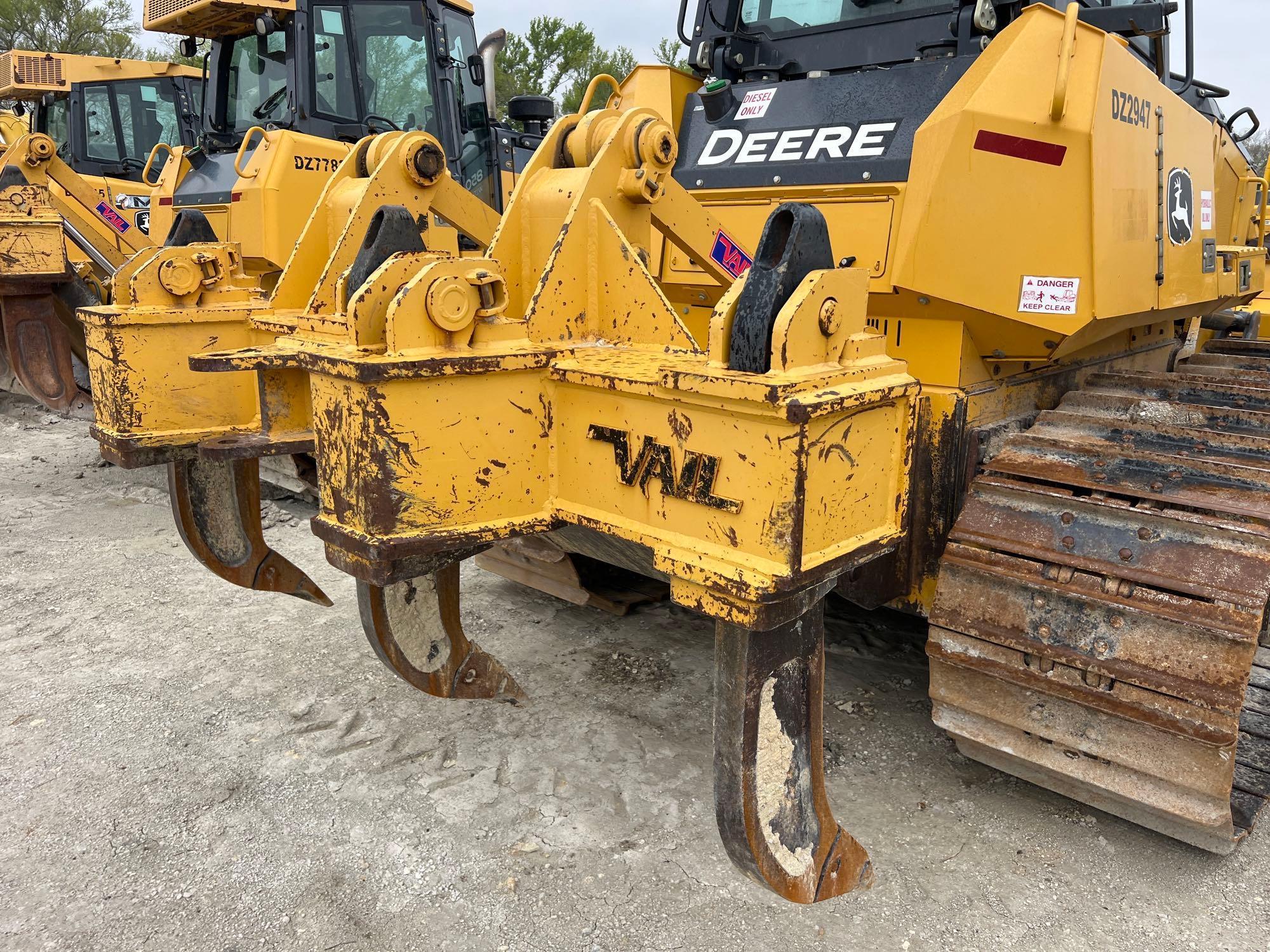 2018 JOHN DEERE 850K WLT CRAWLER TRACTOR SN:1T0850KXCJF332947 powered by John Deere diesel engine,