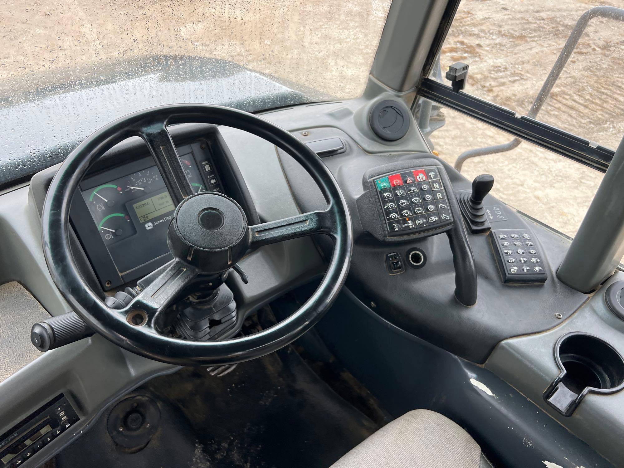 2013 JOHN DEERE 410E ARTICULATED HAUL TRUCK SN:1DW410ETLDE654828 6x6, powered by John Deere diesel