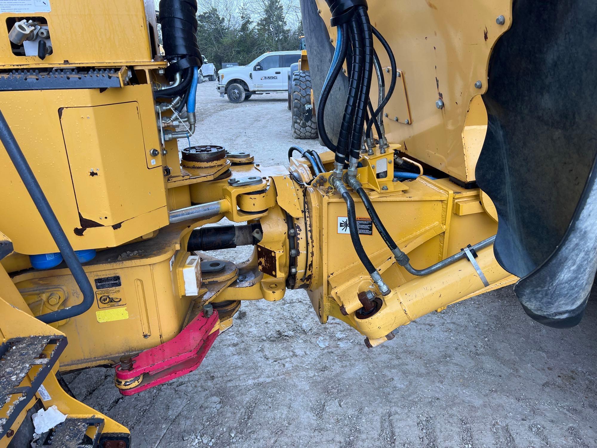 2013 JOHN DEERE 410E ARTICULATED HAUL TRUCK SN:1DW410ETLDE654828 6x6, powered by John Deere diesel