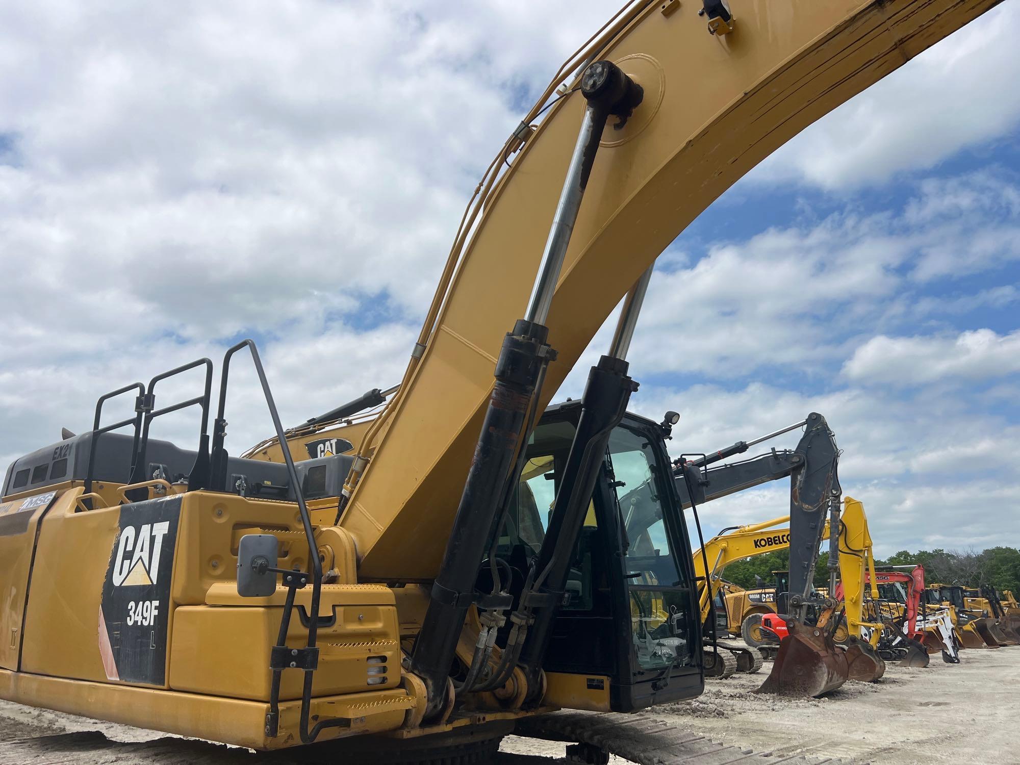 2014 CAT 349FL HYDRAULIC EXCAVATOR SN:CAT0349FHHPD00142 powered by Cat C13 diesel engine, 428hp,