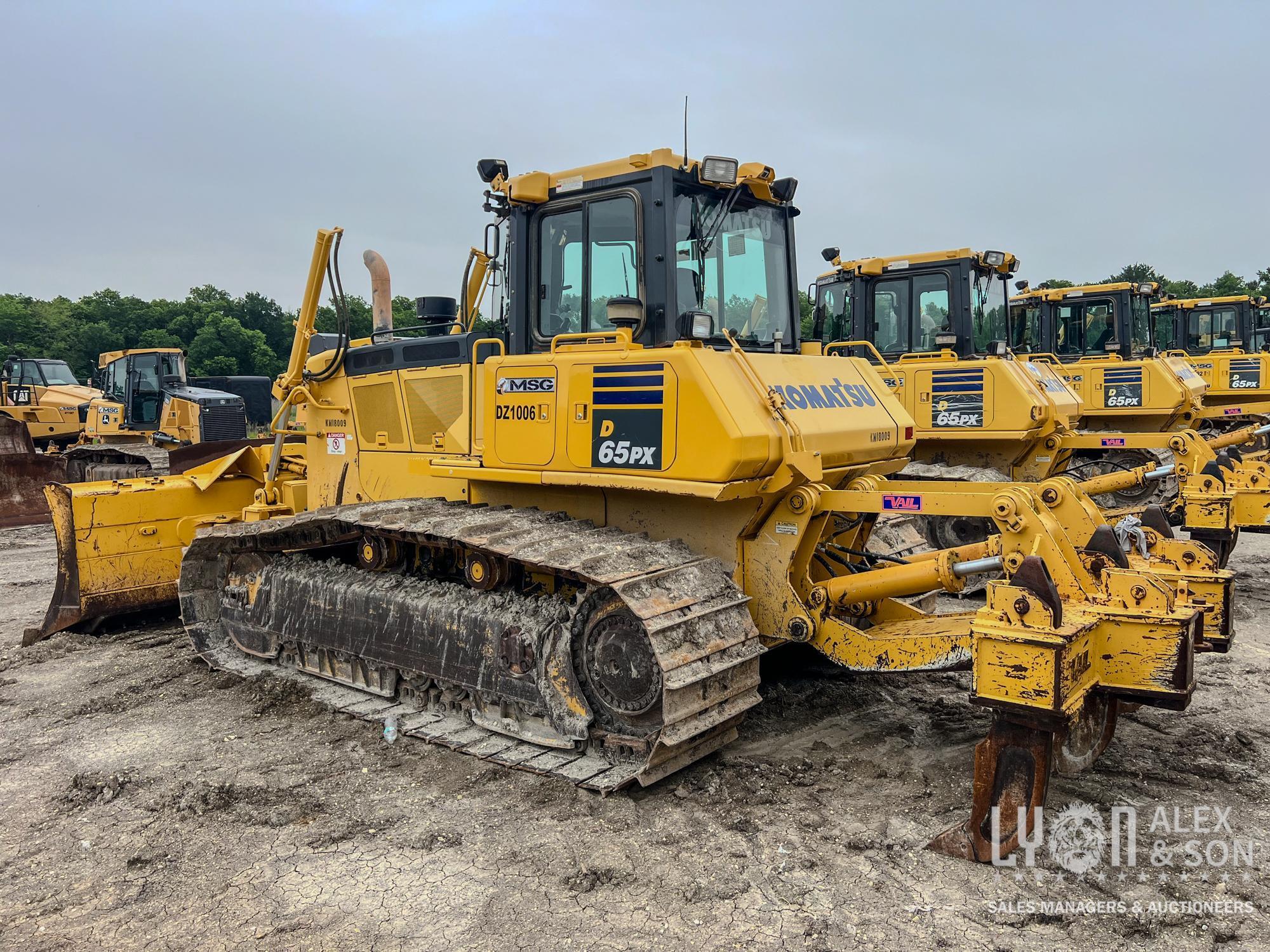 2018 KOMATSU D65PX-18 CRAWLER TRACTOR SN:91006 powered by Komatsu...SAA6D114E-6 diesel engine, 220hp