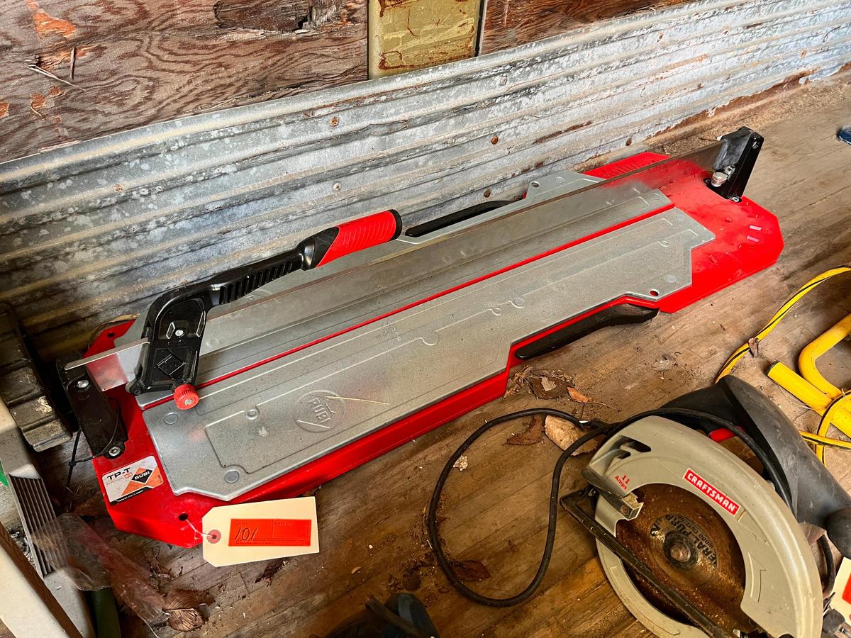 RUBI TP-T 93 TILE CUTTER SUPPORT EQUIPMENT