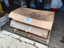 PALLET OF TAKE OUT EXCHANGE RADIATORS SUPPORT EQUIPMENT