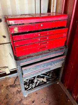 (2) TOOLBOXES WITH CONTENTS: ASST'D TOOLS SUPPORT EQUIPMENT