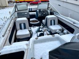 SMOKER ALANTE 171 OPEN BOW SPORT BOAT VN:SMK48470E888 equipped with Mercury 90HP outboard engine, 8