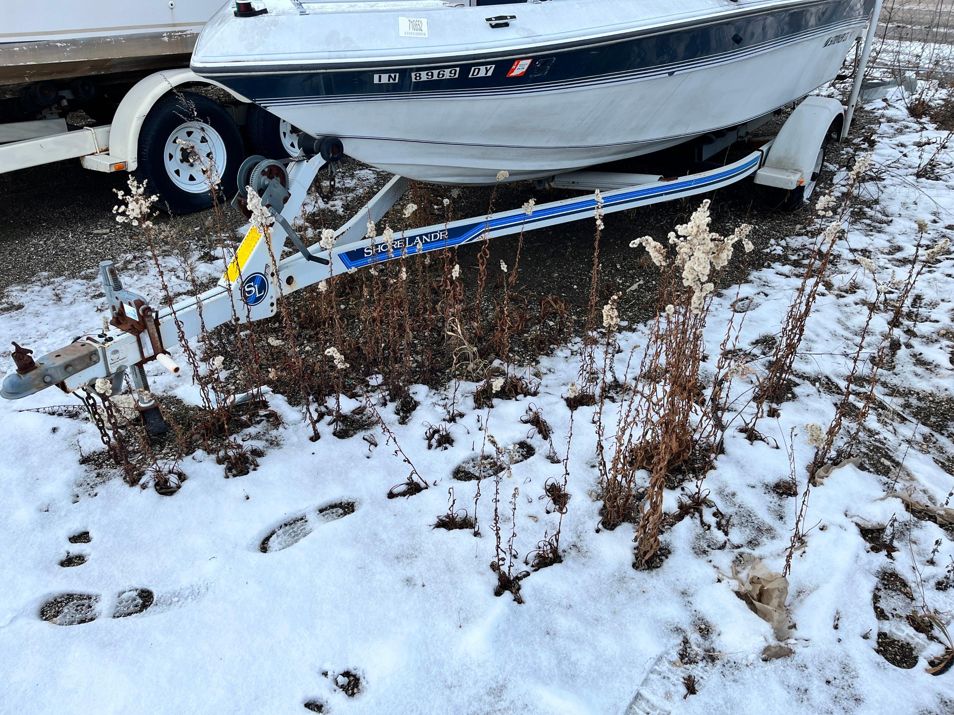 SMOKER ALANTE 171 OPEN BOW SPORT BOAT VN:SMK48470E888 equipped with Mercury 90HP outboard engine, 8