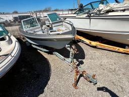 CHEETAH BOAT VN:N/A WITH OUTBOATD MOTOR, S/A TRAILER, PARTS...No title, Sells Bill of Sale Only.