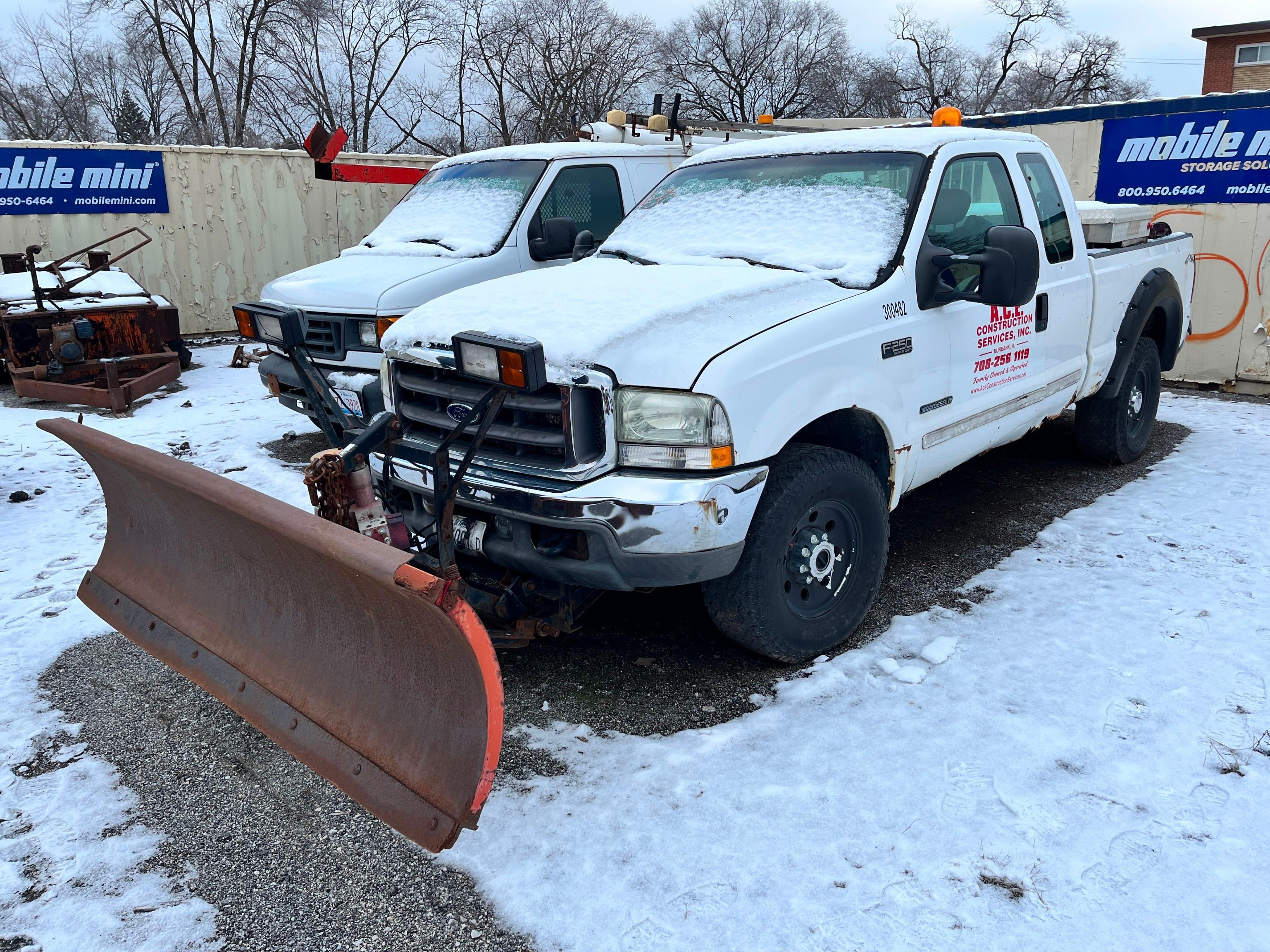 2002 FORD F250XLT SD PICKUP TRUCK VN: 1FTNX21F32EC57921 4x4, powered by Powerstrokw V8 diesel