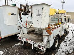 1990 INTERNATIONAL 4700 BUCKET TRUCK VN:1HTSCCFP2LH250385 powered by DT360 diesel engine, equipped