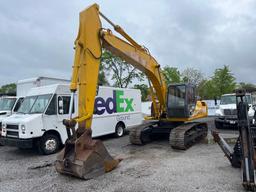 CASE CX210 HYDRAULIC EXCAVATOR SN:DAC212299 powered by Isuzu diesel engine, equipped with Cab,