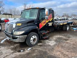 2012 INTERNATIONAL 4300 M7 ROLLBACK TRUCK VN:3HAJTSKM6CL673305 powered by MaxxForce diesel engine,