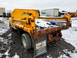 1996 FORD F450SD DUMP TRUCK VN:1FDLF47F6TEA57013 powered by Turbo diesel engine, equipped with