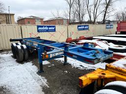 2007 CIMC SZJ9341TJZ02 CONTAINER TRAILER VN:LJRC2826X71001544 equipped with 52,910lb GVWR, spring