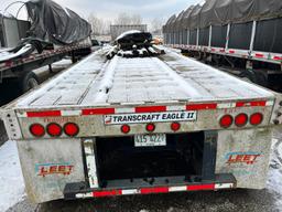2006 TRANSCRAFT EAGLE IIHD W2 FLATBED TRAILER VN:1TTF4820662015467 equipped with 48ft. x 102in.