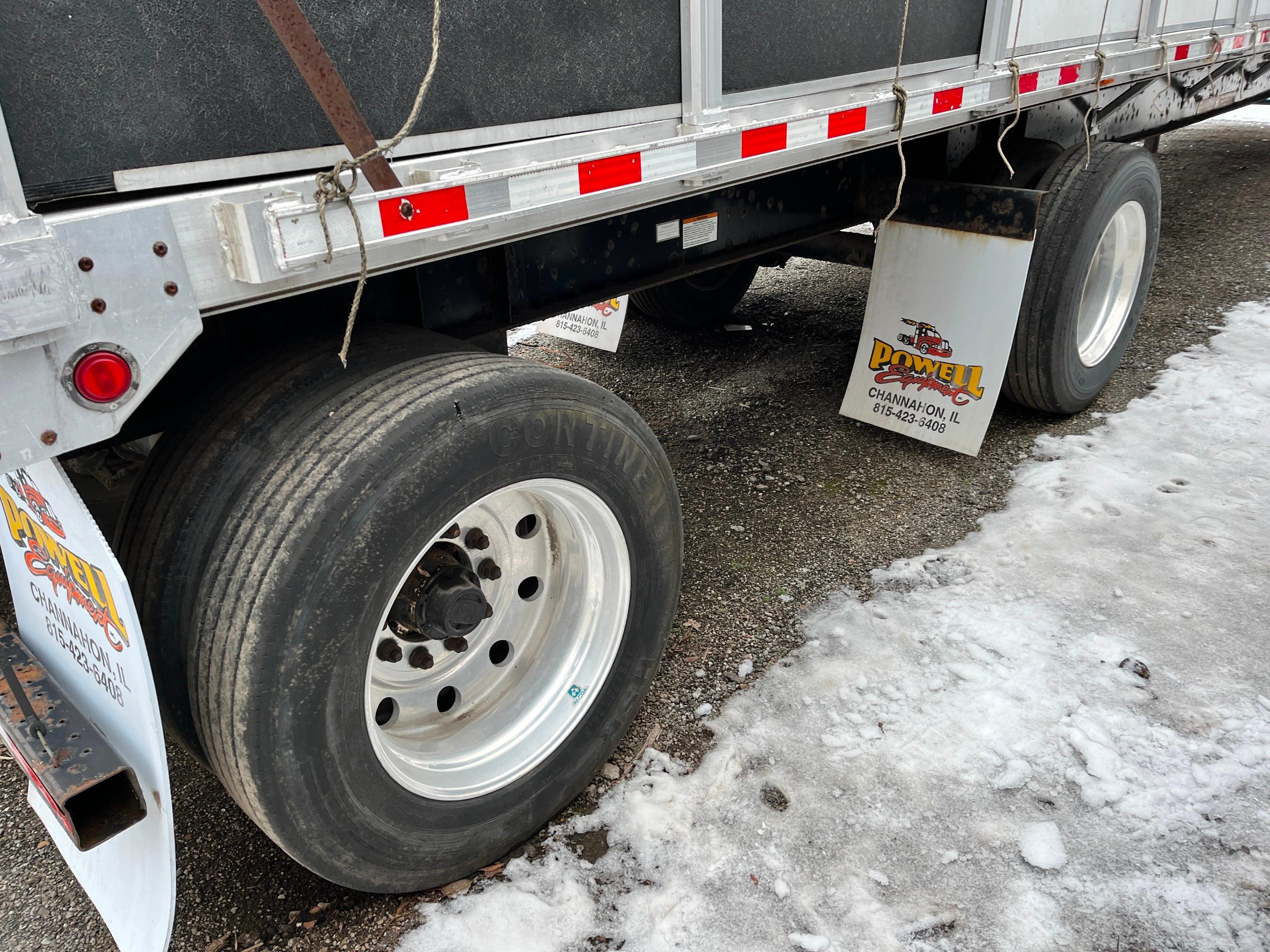 GREAT DANE 48FT. FLATBED TRAILER VN:N/A equipped with 48in. x 102in. Aluminum deck, steel frame,