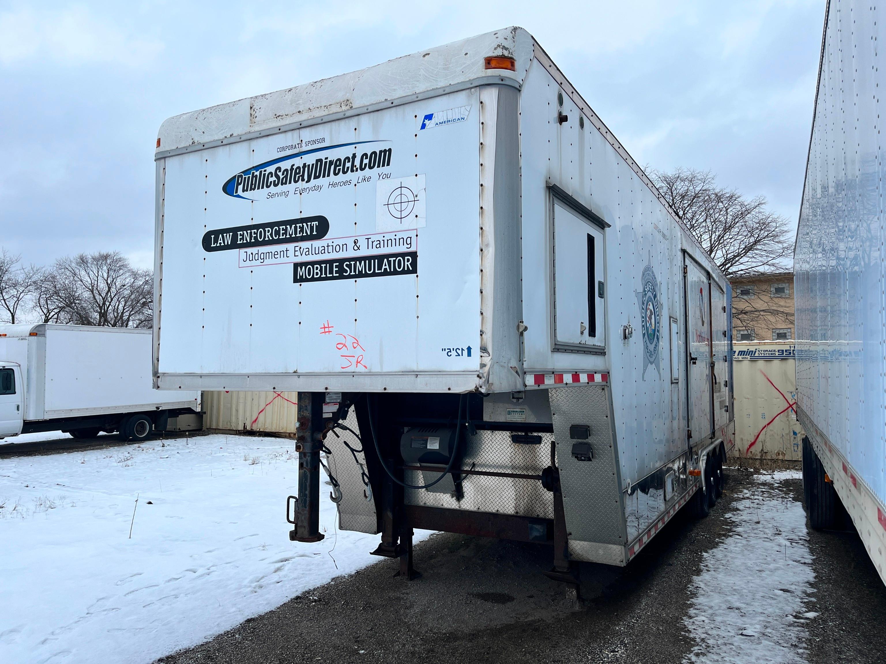 1999 PACE AMERICAN CQG8536TTA3 CARGO TRAILER VN:4P2W53635XU014867, equipped with 15,240lb GVWR,