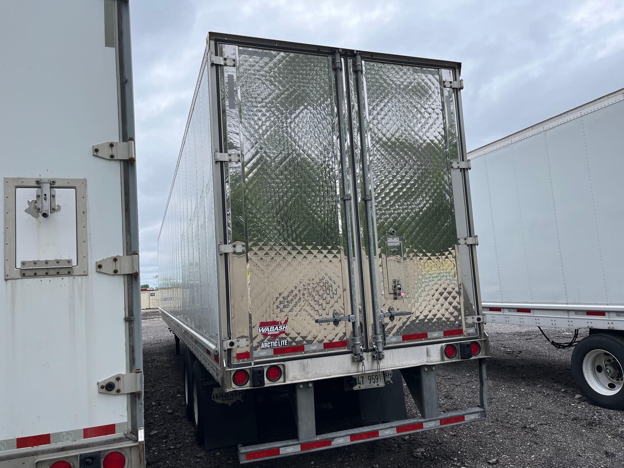 2022 WABASH REEFER TRAILER VN:1JJV532B2NL307643 equipped with 53ft. Reefer body, Thermo King reefer