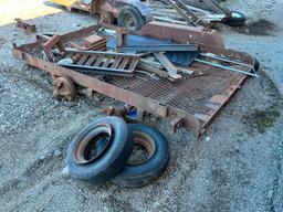 10' X 6' S/A UTILITY TRAILER VN:N/A Parts....No title, Sells Bill of Sale Only.