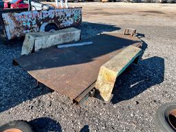 14.5' X 4.5' T/A UTILITY TRAILER VN:N/A Parts....No title, Sells Bill of Sale Only.