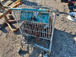 SHOPPING CART OF LIFTING CHAINS SUPPORT EQUIPMENT