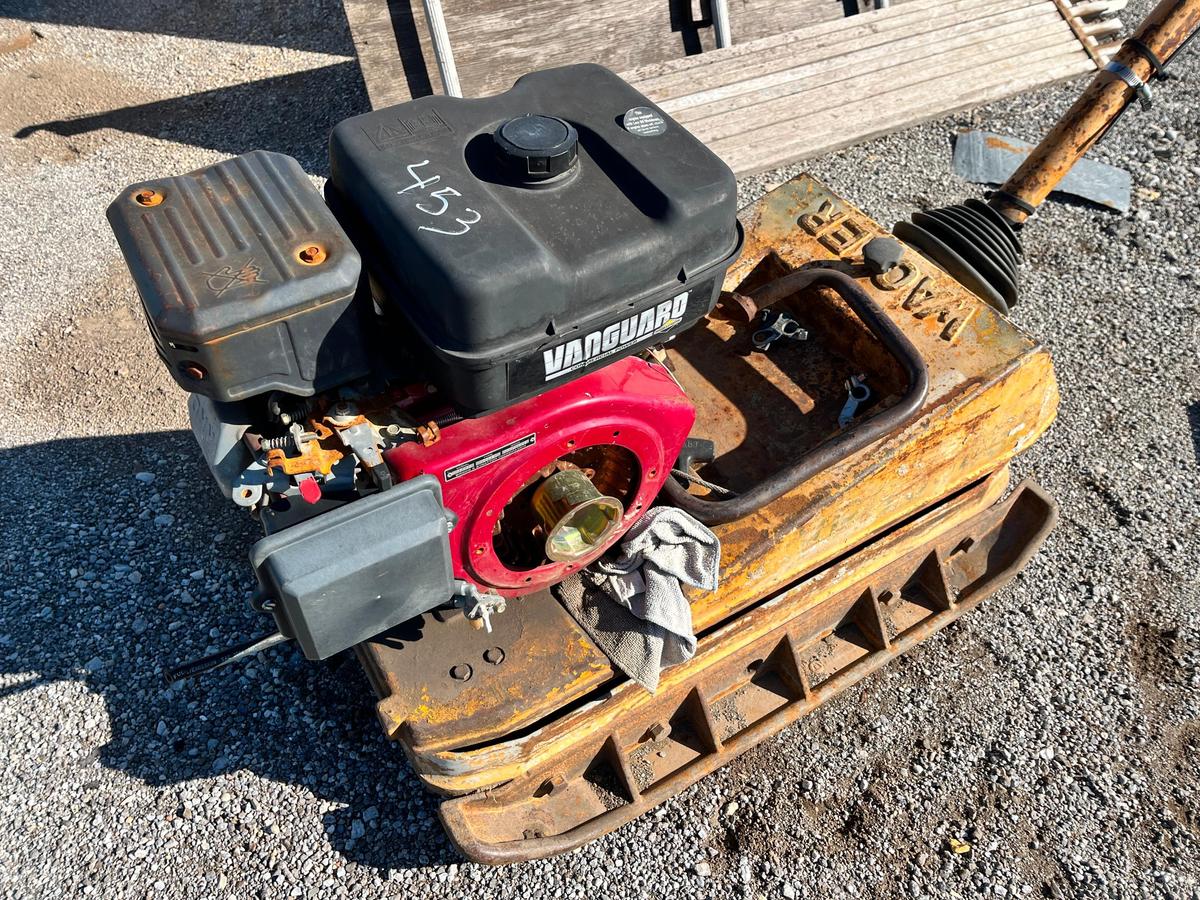 WACKER PLATE COMPACTOR, PARTS SUPPORT EQUIPMENT