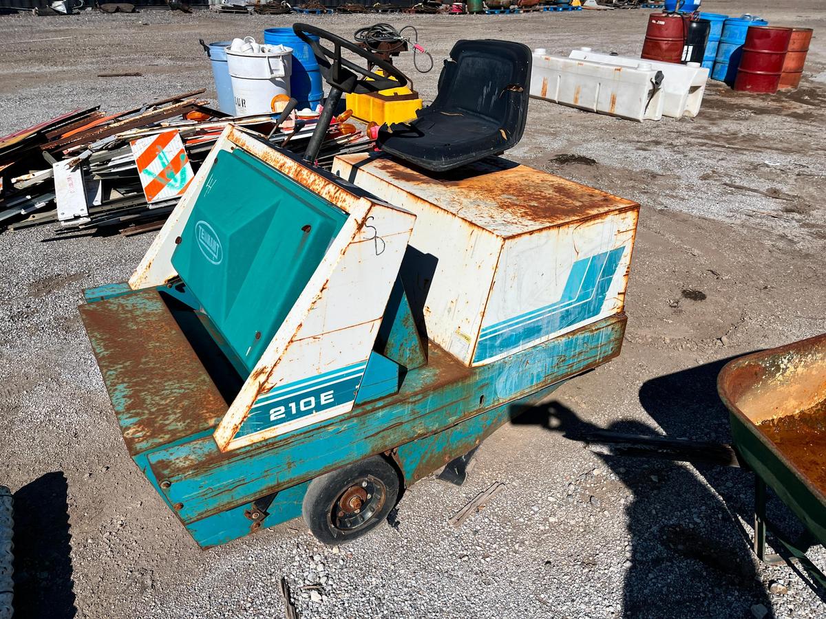 TENNANT 210E POWER SWEEPER, SN E2326, DNR SUPPORT EQUIPMENT