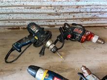 SKIL & RYOBI 3/8" ELECTRIC DRILLS SUPPORT EQUIPMENT