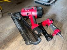 TOOL SHOP PNEUMATIC FRAMING NAILER & PIN NAILER SUPPORT EQUIPMENT