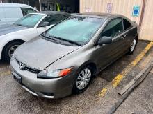 2006 HONDA CIVIC AUTOMOBILE VN:2HGFG12866H535967 2 door sedan, Honda gas engine, automatic