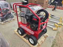 NEW EASY KLEEN MAGNUM GOLD PRESSURE WASHER powered by gas engine, equipped with 4000PSI, 12Volt,