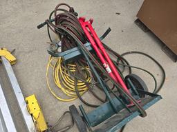 TORCH CART WITH HOSES & GUAGES SUPPORT EQUIPMENT