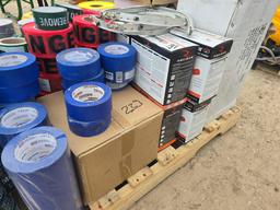 PALLET OF MISC SUPPORT EQUIP/SUPPLIES