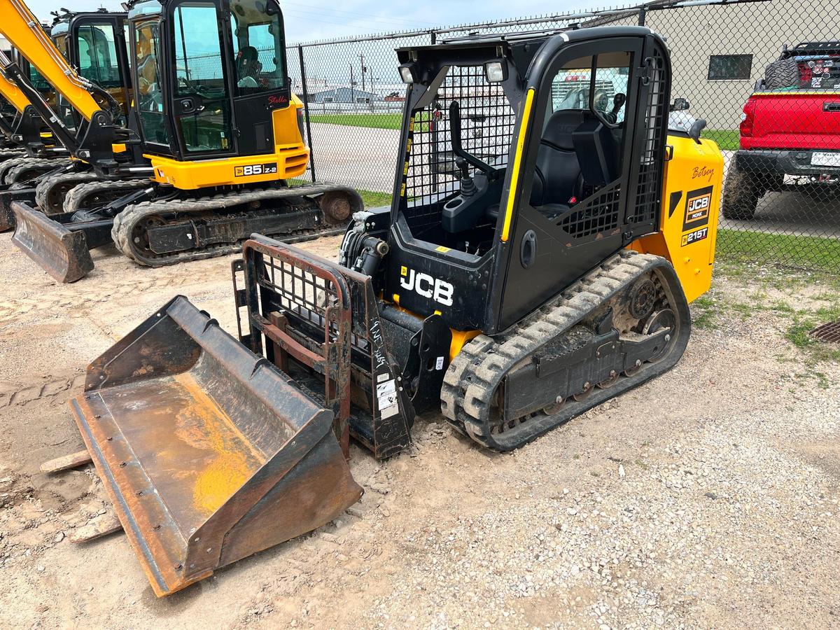 2022 JCB 215T...SUPER RUBBER TRACKED SKID STEER SN:GE03CHFDHN3106865 powered by Kohler diesel engine