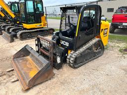 2022 JCB 215T...SUPER RUBBER TRACKED SKID STEER SN:GE03CHFDHN3106865 powered by Kohler diesel engine