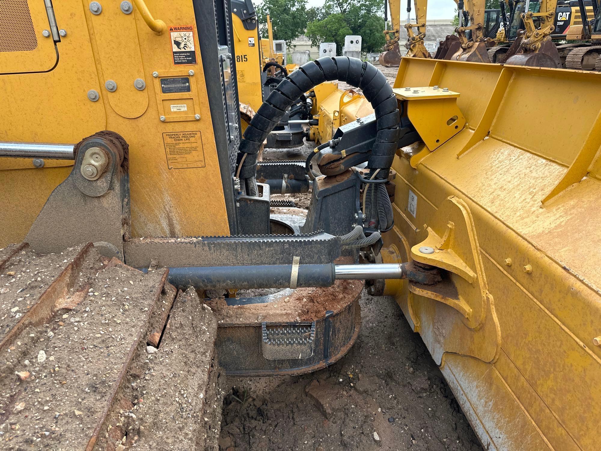 2022 JOHN DEERE 700LLGP CRAWLER TRACTOR SN:421378 powered by John Deere PVS 6068 diesel engine,