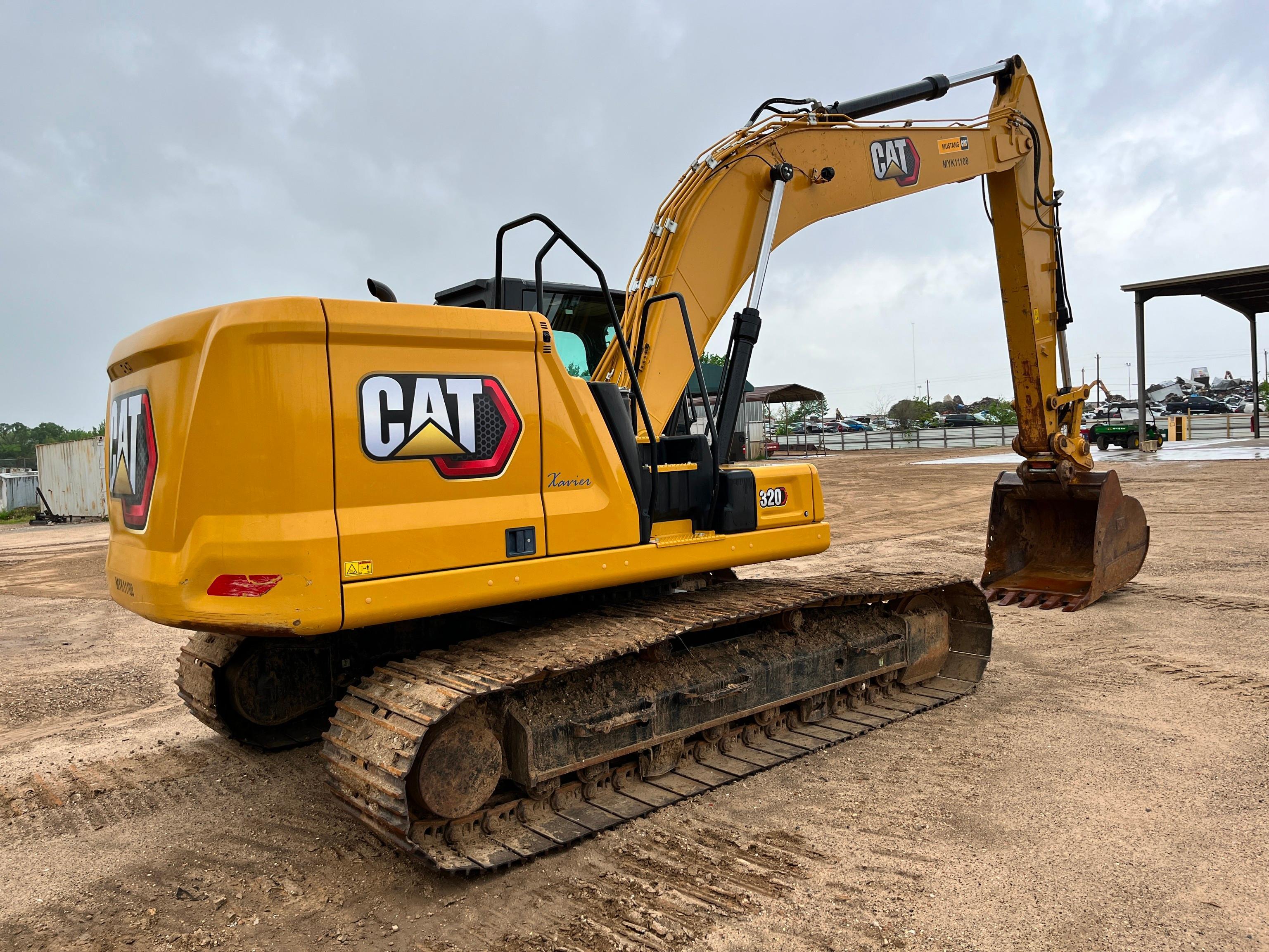 2021 CAT 320 HYDRAULIC EXCAVATOR SN:CAT00320JMYK11108 powered by Cat C4.4 diesel engine, equipped