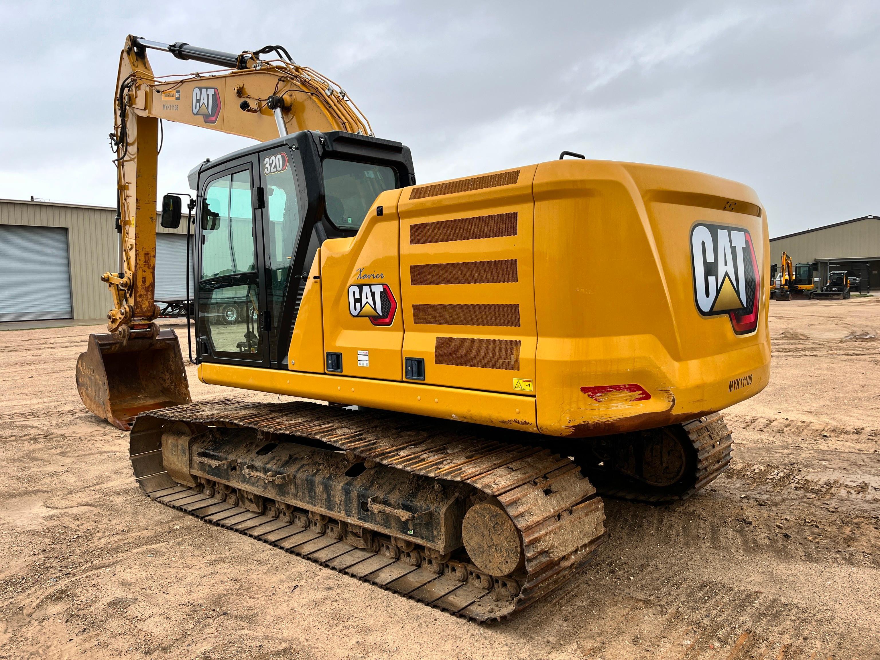 2021 CAT 320 HYDRAULIC EXCAVATOR SN:CAT00320JMYK11108 powered by Cat C4.4 diesel engine, equipped